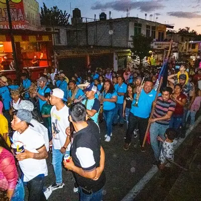 2022 - Entrega de Banderas de la Comparsa Azteca.